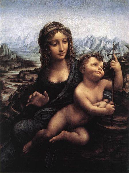 LEONARDO da Vinci Madonna with the Yarnwinder oil painting image